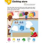 Kumon Vocabulary Sticker Books Around Town