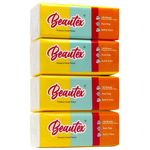 Beautex 3 Ply Pure Pulp 140 x 4 Packs