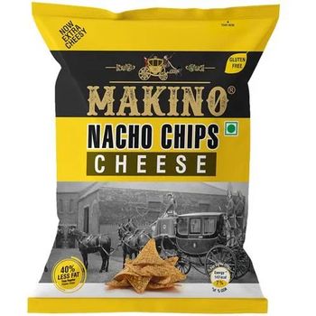 Makino Nacho Chips Cheese Lesser Fat 60g