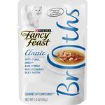 Purina Purina Fancy Feast Classic Broths Tuna, Shrimp & Whitefish Pouch Cat Food 40g
