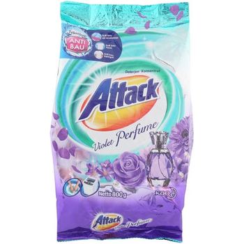 Attack Powder Detergent Violet Perfume 800g