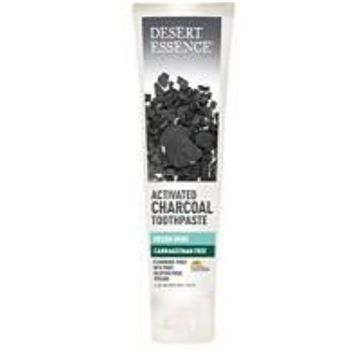 Desert Essence, Activated Charcoal Toothpaste, Fresh Mint 176g