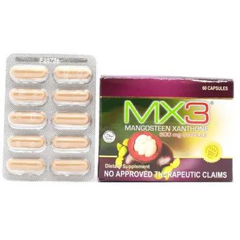 Mx3 Mangosteen Capsule 500mg