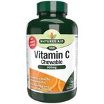 Natures Aid Vitamin C 500mg Sugar Free Chewable 100 Tablets