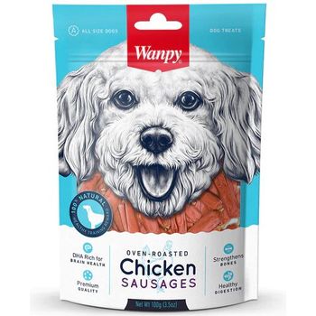 Wanpy Dog Oven-Roasted Chicken Sausages 100g