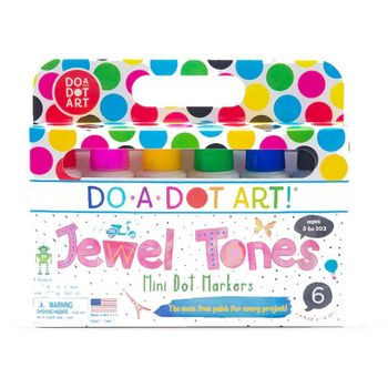 Do-A-Dot Art 6 Pack Jewel Tones Mini Dot Markers