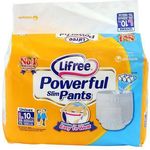 Lifree Adult Unisex Diaper Pants Size L 10pcs