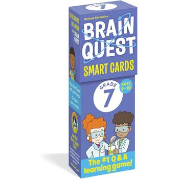 Brain Quest Smart Cards Grade 7 Ages 12 To 13