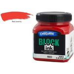 Derivan Block Ink 250ml - Red