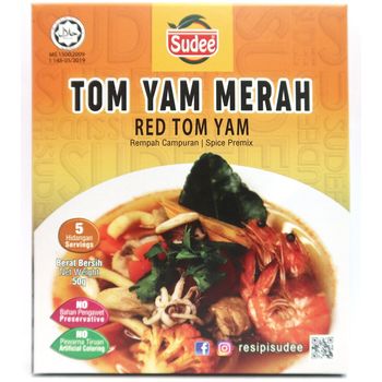 Sudee Tom Yum Merah 50g