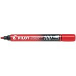 Pilot Permanent Marker Fine Sca100 Red