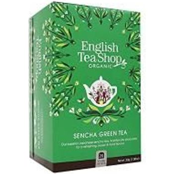 English Tea Shop Organic Sencha Green Tea 20 Tea Bag Sachets 30g