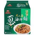 Woh Hup Non-Fried Instant Noodles - Dried Shanghai Scallion (4x110g)