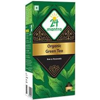 24 Mantra Organic Green Tea 100g