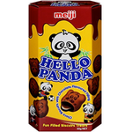 Meiji Hello Panda Double Chocolate Flavour Biscuits 50g