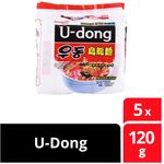Samyang Korean Instant Noodle Udong 5 x 120g