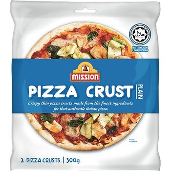 Mission Pizza Crust Plain 300g