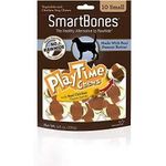Smartbones Playtime Chews For Dogs Peanut Butter Small 10 Pack 1.251.5 Diameter Chews Pack Of 3