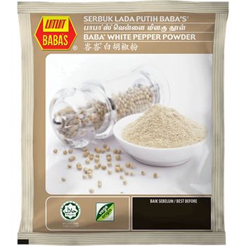 Baba's White Pepper Powder 40g