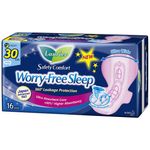 Laurier Safety Comfort Night 16 pads 30cm