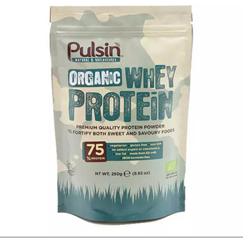 Pulsin Organic Whey Protein Powder 250g