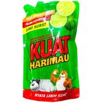 Kuat Harimau Dishwashing Liquid With Lime Burst 650ml