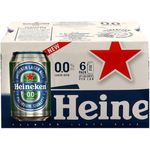 Heineken Beer Zero Can 6pcs 330ml
