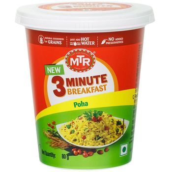 MTR 3 Minute Breakfast Poha 80g