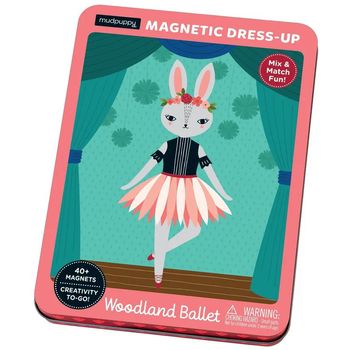 Mudpuppy Magnetic Dress Up Woodland Ballet