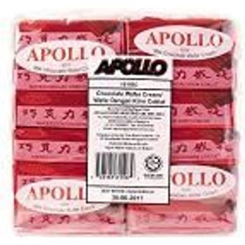 Apollo Wafer Chocolate 12pcs X 12g