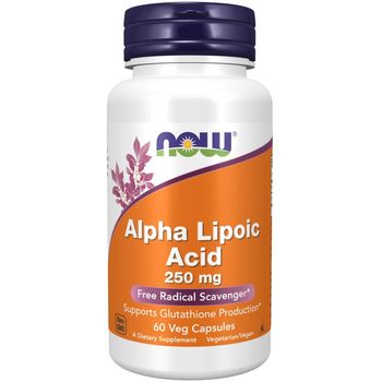 Now (Foods) - Free Radical Scavenger, Alpha Lipoic Acid 250mg (120 veggie capsules)