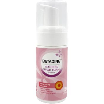 Betadine Feminine Wash Foam Calendula 100ml