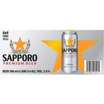 Sapporo Beer Can 24 x 330ml