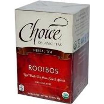 Choice Organic Teas Rooibos Red Bush Tea 16 Tea Bags