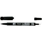 Pilot Begreen Twin Permanent Marker Fine Black Pack Of 10