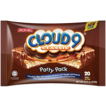 Jack 'n Jill Party Pack Cloud 9 Classic Chocolate 240g