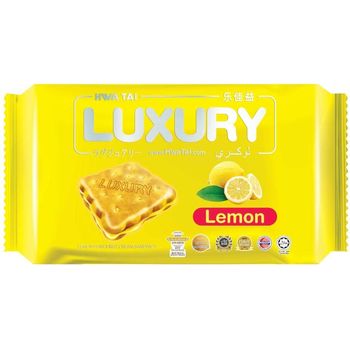 Hwa Tai Luxury Lemon Flavoured Cream Sandwich 20g