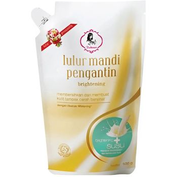 Purbasari Brightening Milk Bridal Shower Scrub 500g