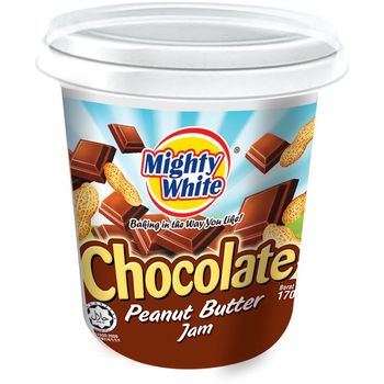 Mighty White Chocolate Peanut Butter Jam 170g