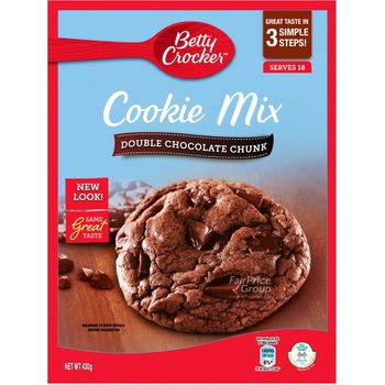 Betty Crocker Cookie Mix Double Chocolate 300g