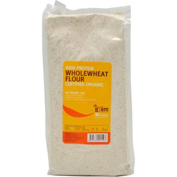 Dr Gram Organic High Protein Wholewheat Flour 1kg