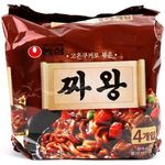 Nongshim Jjawang Black Bean Sauce Noodle 4 Pack Set