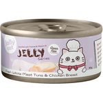 Jolly Cat Jelly Series Fresh White Meat Tuna And Chicken Breast 80g