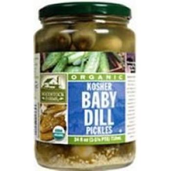 Woodstock Farms Organic Baby Kosher Dill Pickles 710ml