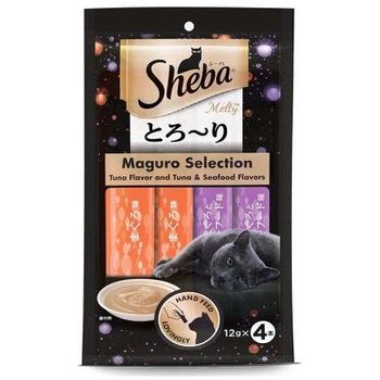 Sheba Cat Treat Melty Tuna And Seafood Flavour 12g