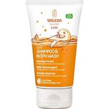 Weleda Hair Care By Weleda Kids 2in1 Shampoo And Body Wash Happy Orange 150ml