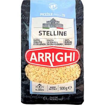 Arrighi Pasta Stelline 79 Star Shaped Soup Pasta 500g