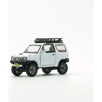 BM Creations Suzuki Jimny JB23 White RHD Diecast Car