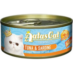 Aatas Cat Canned Food Tantalizing Tuna And Sardine In Aspic 80g