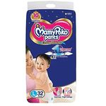 MAMYPOKO L PANTS EXTRA DRY NATURE DIAPERS 9-14KG, 32PCS